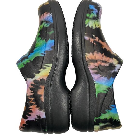 Crocs Classic Tie-Dye Clogs Unisex Size 10 Comfortable Lightweight Slip-On - Picture 5 of 9